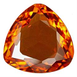  28.92ct Wonderful AAA Orange Trillion Cut Citrine (GEM-23122)