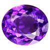 Image 1 : 38.02ct Scintillating Purple Oval Cut Amethyst (GEM-23168)