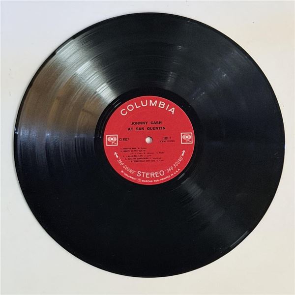 Johnny Cash At San Quentin Album