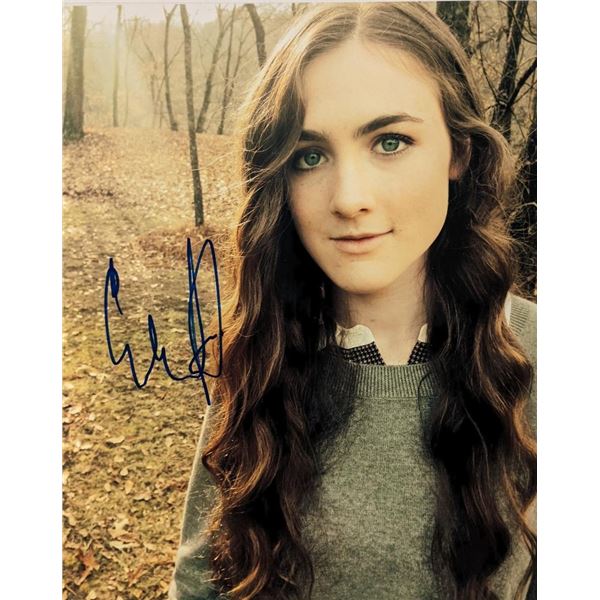 Boardwalk Empire Emma Holzer signed photo