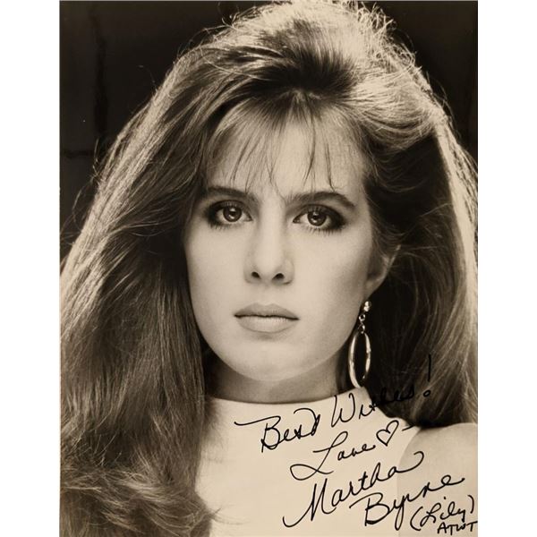 As The World Turns Martha Byrne signed photo
