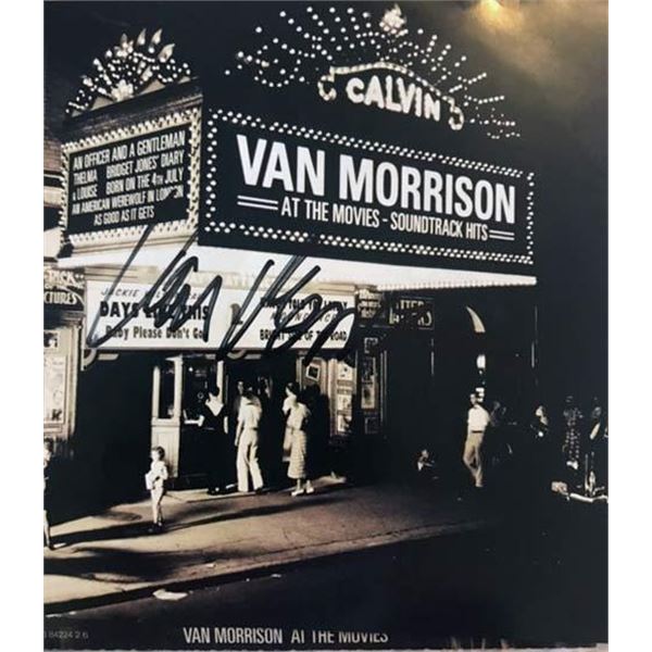 Van Morrison At The Movies signed CD