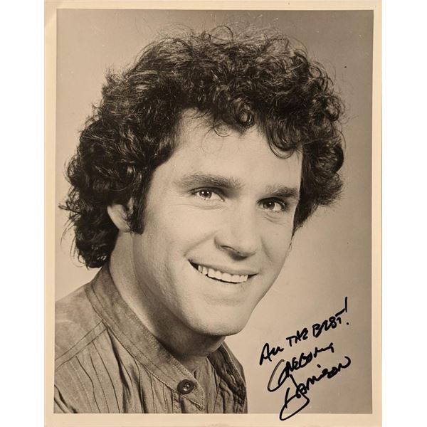 Logans Run Gregory Harrison signed photo