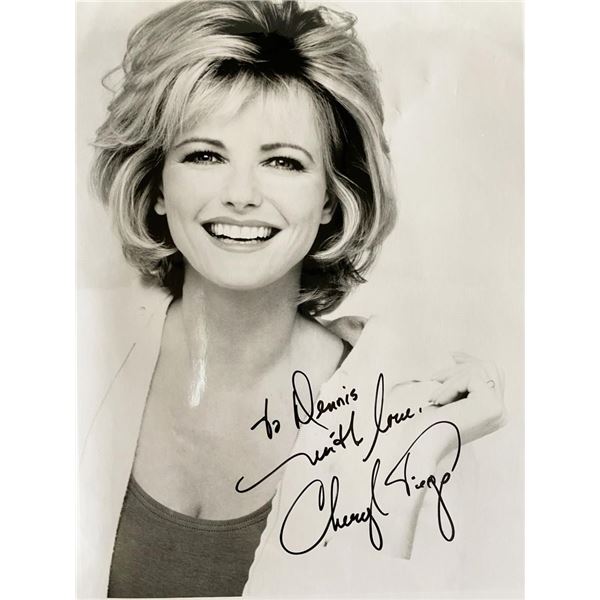 Sports Illustrated Swimsuit Model Cheryl Tiegs signed photo