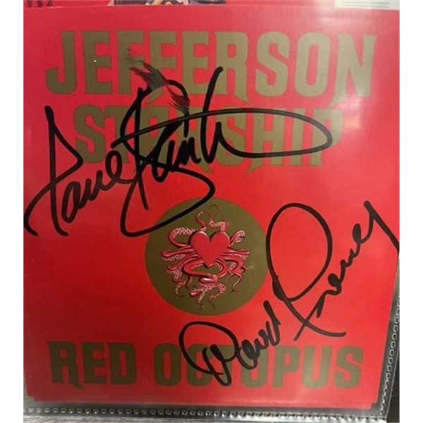 Jefferson Starship Red Octopus signed CD