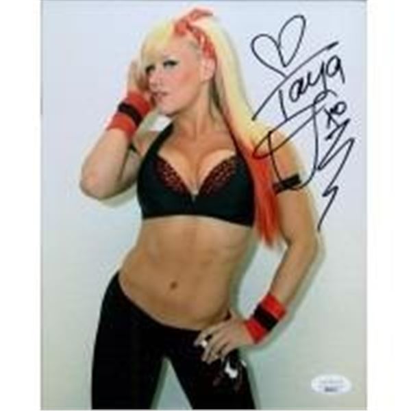 WWE Wrestler Taya Valkyrie Impact Signed Photo