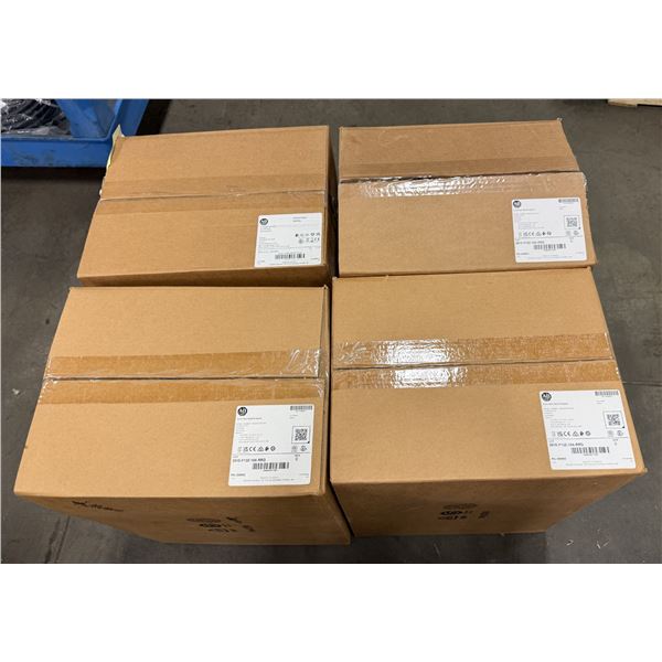 (4) Allen Bradley #281E-F12Z-10A-RRG ArmorStart Combination Starters/Base