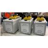 Image 1 : (3) Allen Bradley #800P-F2CAV Palm Operated Cycle Starts w/E-Stop ECS-4142