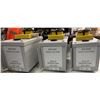 Image 4 : (3) Allen Bradley #800P-F2CAV Palm Operated Cycle Starts w/E-Stop ECS-4142