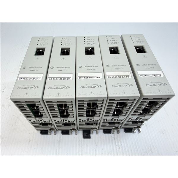 (5) Allen-Bradley #1783-ETAP