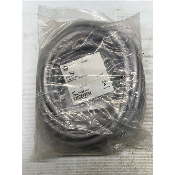 Allen Bradley #285-BRC22-M14 14 Meter Long Male STR Armorstart LT Brake Cable