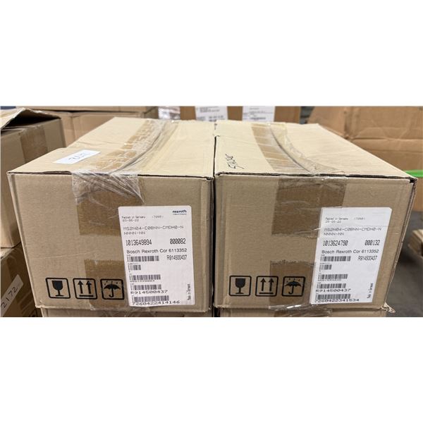 (2) Rexroth #R914500437 / MS2N04-C0BNN-CMDH0-NNNNN-NN 3~ PM Motors