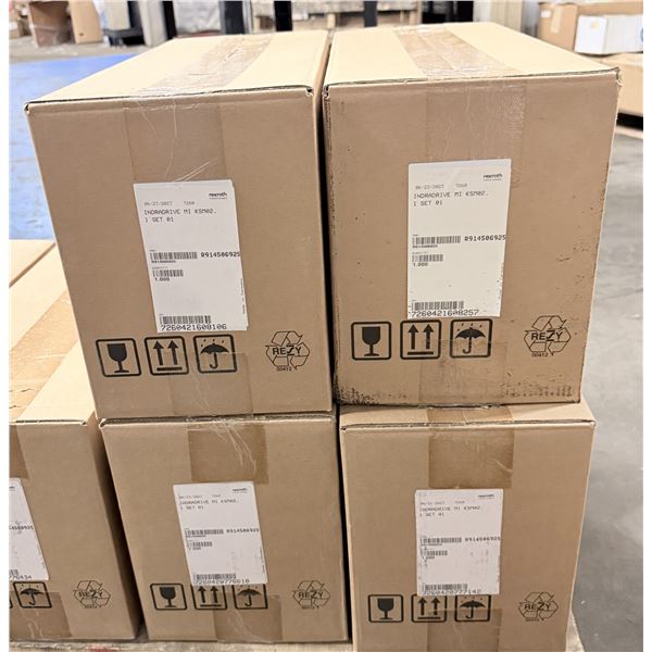 (4) Rexroth #R914506925 Indradrive MI KSM02.1 Motors