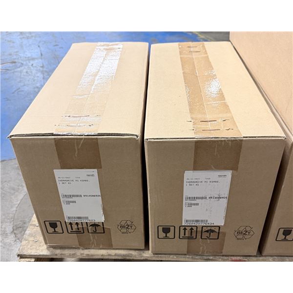 (2) Rexroth #R914506925 Indradrive MI KSM02.1 Motors