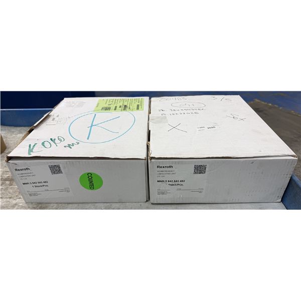 (2) Rexroth #3 842 543 482 Lubricating Units