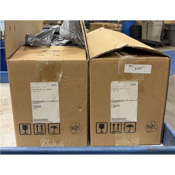 (2) Rexroth #R914506918 Indradrive MI KSM02.1 Motors