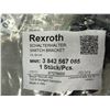Image 6 : Lot of Assorted Rexroth Switch Brackets, Connecting Kits, Anchor Bolt Items Plus More