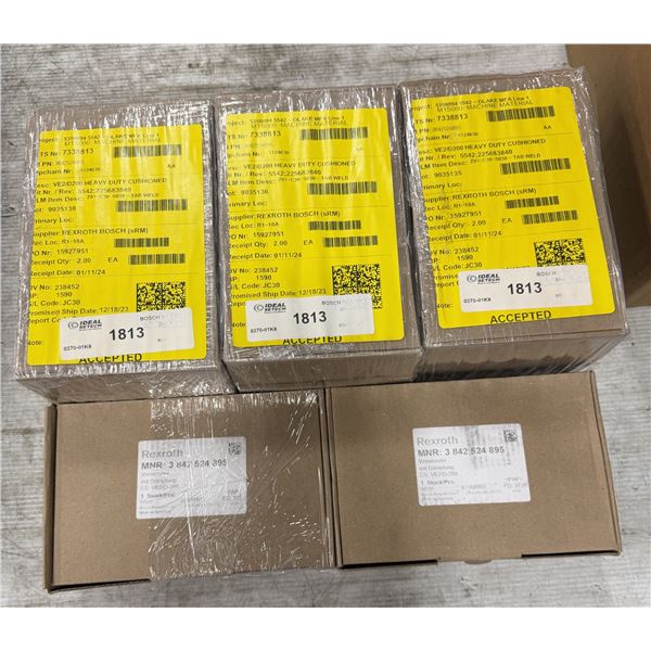 Lot of (8) Rexroth #3 842 524 895 VE2/D-200 Single Stop Gates