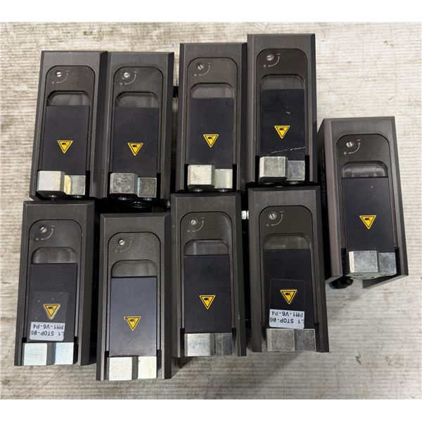 Lot of (9) Rexroth #3 842 524 895 VE2/D-200 Single Stop Gates