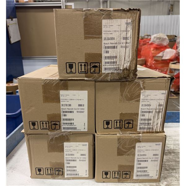 (5) Rexroth #R914500437 / MS2N04-C0BNN-CMDH0-NNNNN-NN 3~ PM Motors