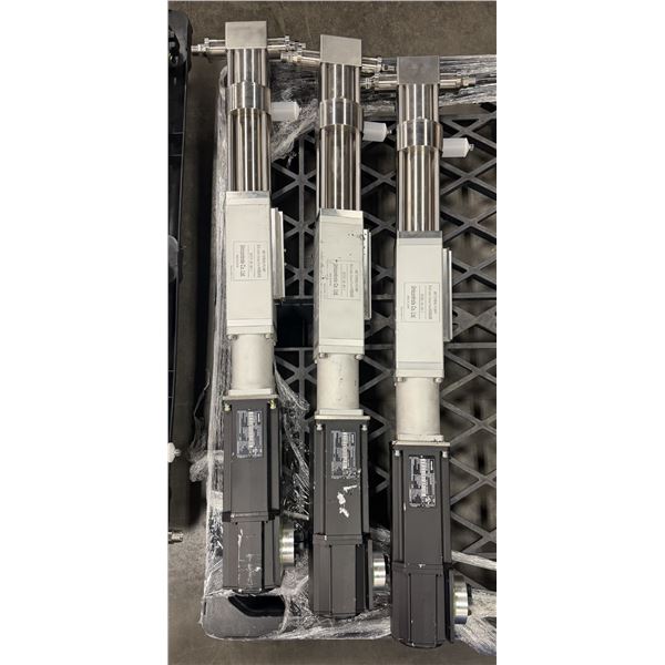 Lot of (3) Rexroth PM-Motors w/ Unicontrols #4S4.5 Hibar Metering Pump
