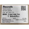 Image 5 : (3) Rexroth #3 842 558 795 / VE 2/D-175 Stop Gates