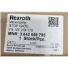 Image 7 : (3) Rexroth #3 842 558 795 / VE 2/D-175 Stop Gates
