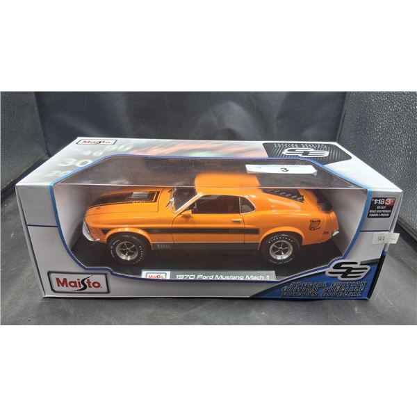 NIB 1:18 Scale die cast 1970 Ford Mustang Mach 1