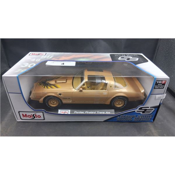 NIB 1:18 Scale die cast  pontiac Firebird Trans Am