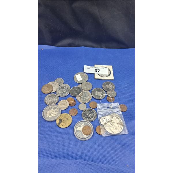Approx 20 vintage coins