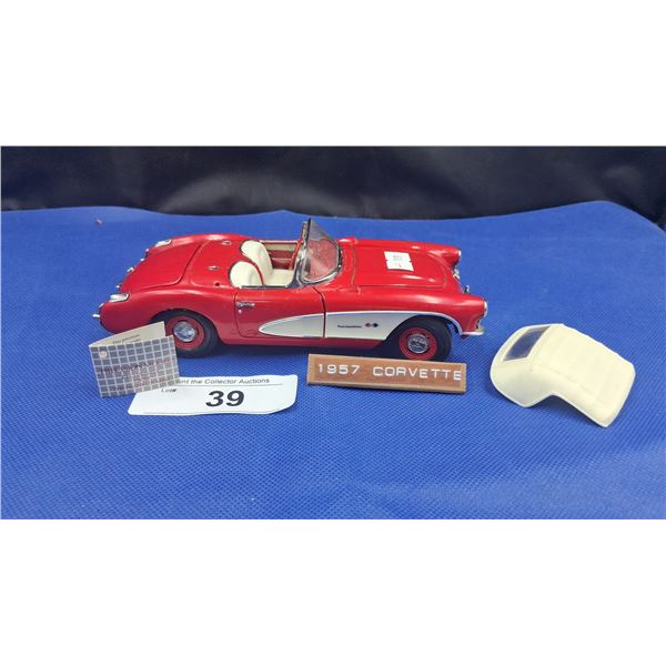 Franklin Mint 1:24 scale 1957 Corvette