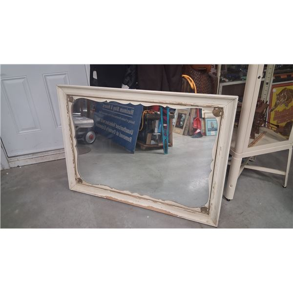Large framed mirror 49"x35"