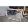 Image 1 : Large framed mirror 49"x35"