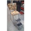 Image 1 : 60s kick down stool chair 36"