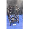 Image 1 : Vintage cast iron bottle holder/pourer 14.5" tall