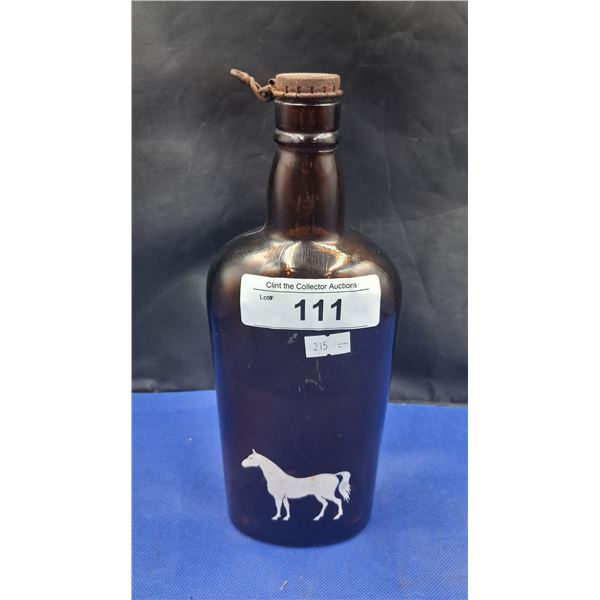 Vintage whiskey bottle (Scottland) 11" tall