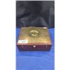 Image 1 : Set of antler handle knives in nice wooden box