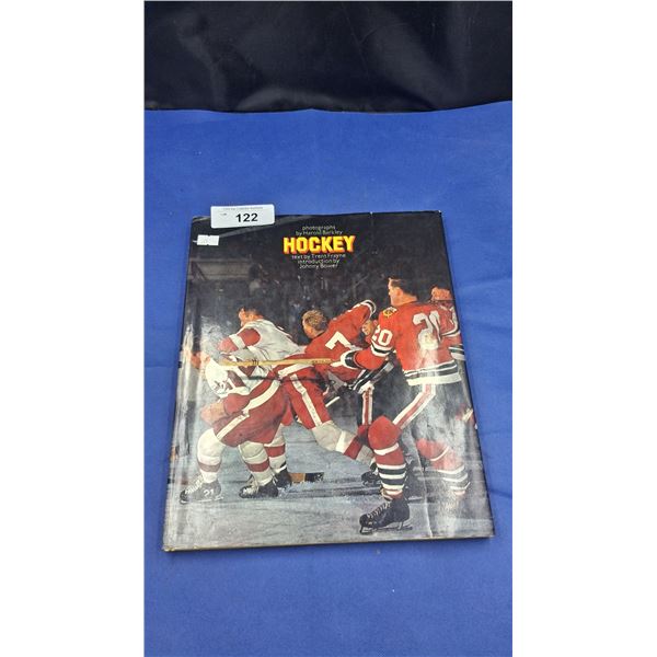Vintage hockey coffee table book from 1960s
