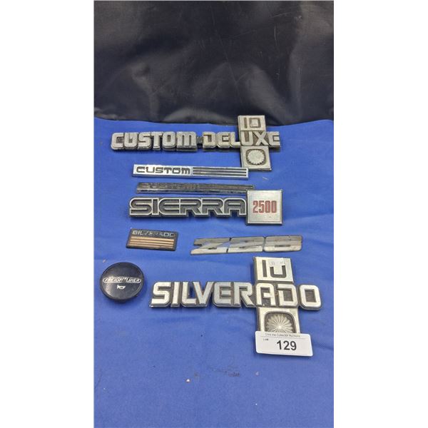 7 vintage truck emblems