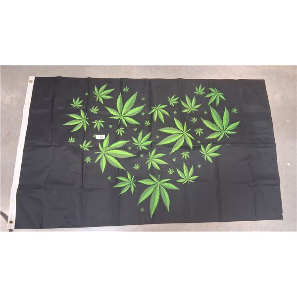 Marajuana flag 62"x36"
