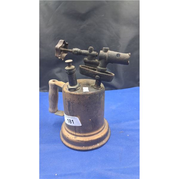 Vintage welding Optimus No 52 torch made in Sweden and tool