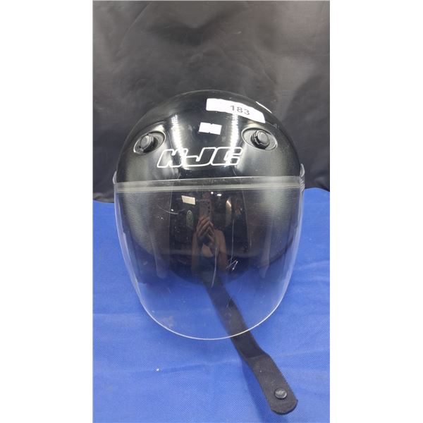 HJC motorcycle helmet with flipdown visor size XL
