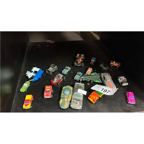Approx 20 die cast vehicles