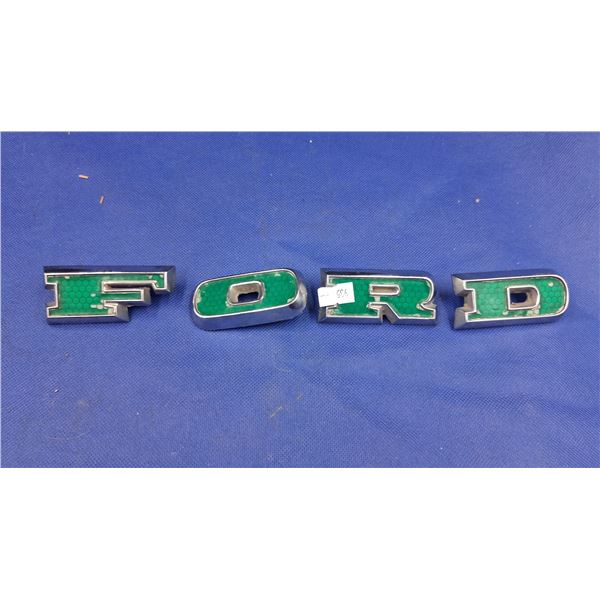 Original 1973 Fomoco Bronco emblems