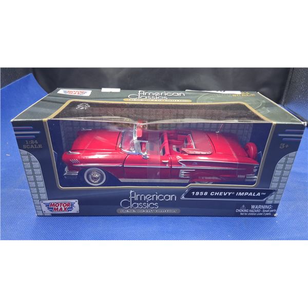 NIB American Classics 1:24 scale 1958 Chevy Impala