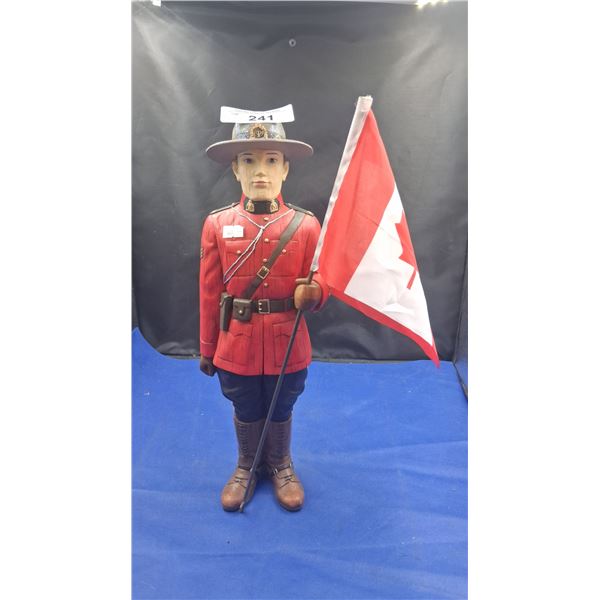 Vintage RCMP composite figure, 16"
