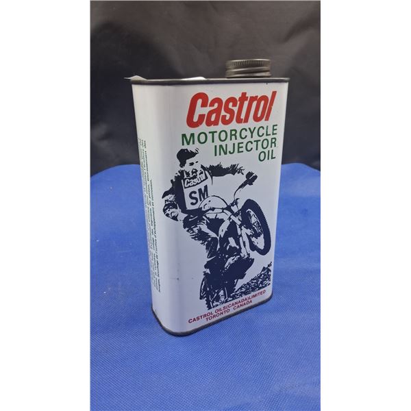 Castrol motorcycle oil tin from Toronto