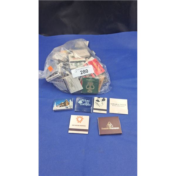 Approx 50 vintage matchbooks