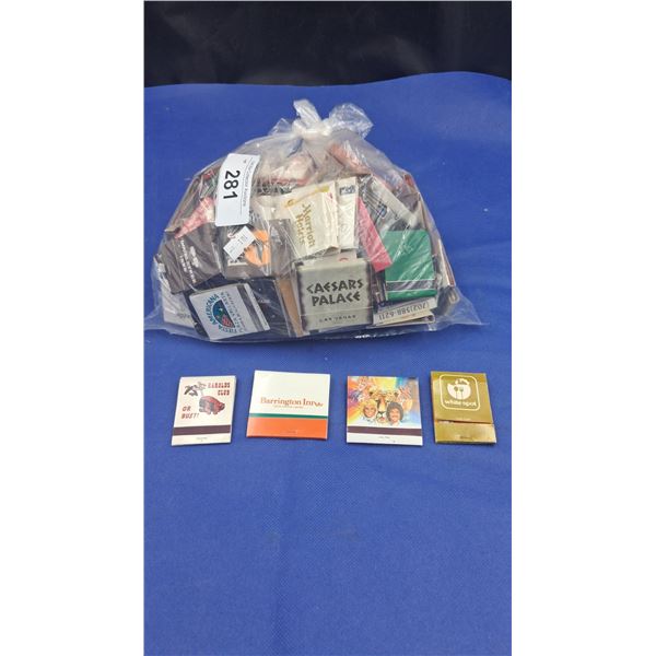 Approx 50 vintage matchbooks