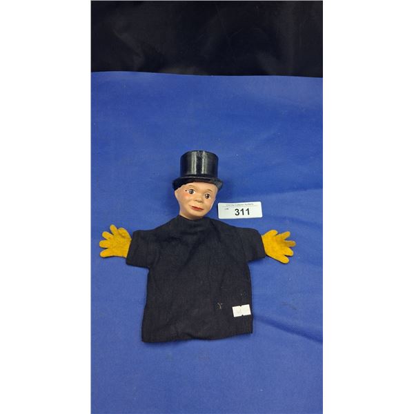 Charlie McCarthy puppet 10"